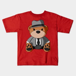 Business Teddy Bear Kids T-Shirt